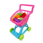 Carrito supermercado con frutas