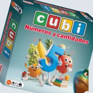 Juego De Mesa Didáctico  Cubinúmeros Y Cantidades  Nupro