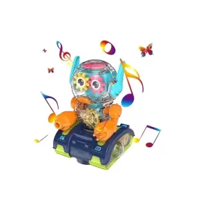 Robot musical con movimiento. gear-gear