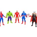 Superheroes marvel x5pcs