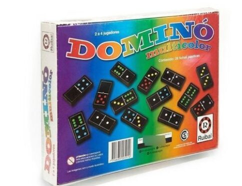 Domino multicolor