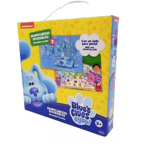 Rompecabezas reversibles x2 blue´s clues