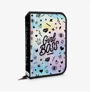 Canopla Desplegable Con Cierre Holografica Girl Boss