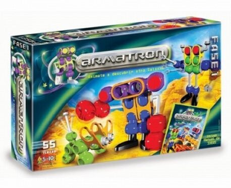 Juego Para Armar Armatron Fase 1 – 55 Piezas Con Movilidad