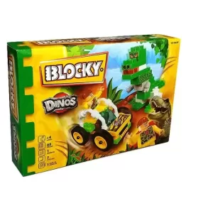 Blocky Dinosaurios - 65 Piezas - Bloques Para Armar Rasti