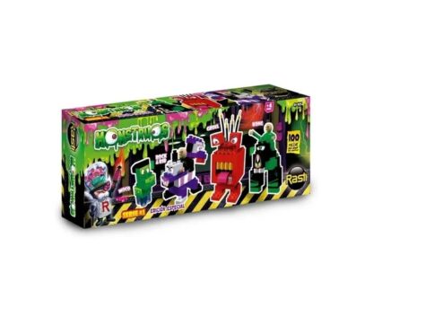 Bloques Monstruos 100 Piezas Serie 1 Edicion Especial Rasti