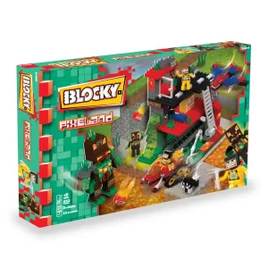 Bloques Para Armar Blocky Pixeland El Escape 68 Piezas