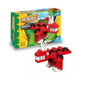 Blocky Mini Bloques Dinos 01-0693 Cantidad De Piezas 43