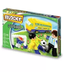 Bloques Para Armar Blocky Futbol Blocky Fútbol 1 100 Piezas En Caja