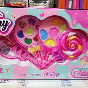 Set De Maquillaje Infantil De Tiny Paleta Con Glitter