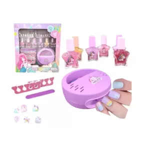 Set De Uñas Para Nena Con Secador Accesorios The Pretty Girl