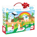 Rompezabeza Puzzle 16 Piezas De Antex Selva/granja/mar/norte