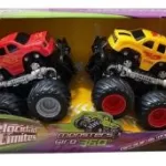 Camioneta Monster Giro 360° Intercambiables Con Fricción