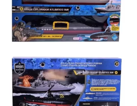 Juguete Barco Y Submarino Con Sonido El Duende Azul