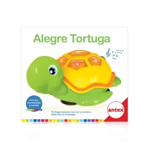 Alegre Tortuga Musical Luz Movimiento Sonido Antex Bebe