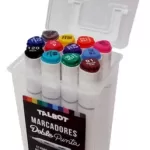 TALBOT MARCADORES DOBLE PUNTA X 12 COLORES