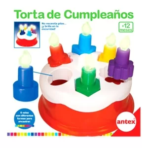 TORTA DE CUMPLEAÑOS ENCASTRE ANTEX