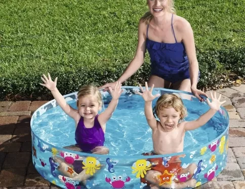 Pileta Rigida Bestway Fill’n Fun 1,22 X 25cm 277l Animalitos